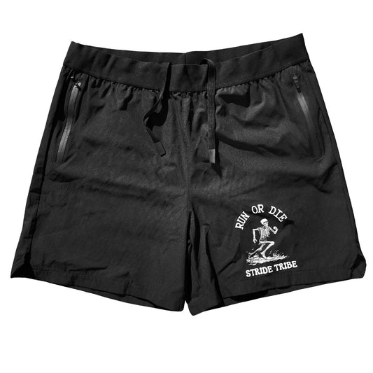 Run or Die 5" Running Shorts