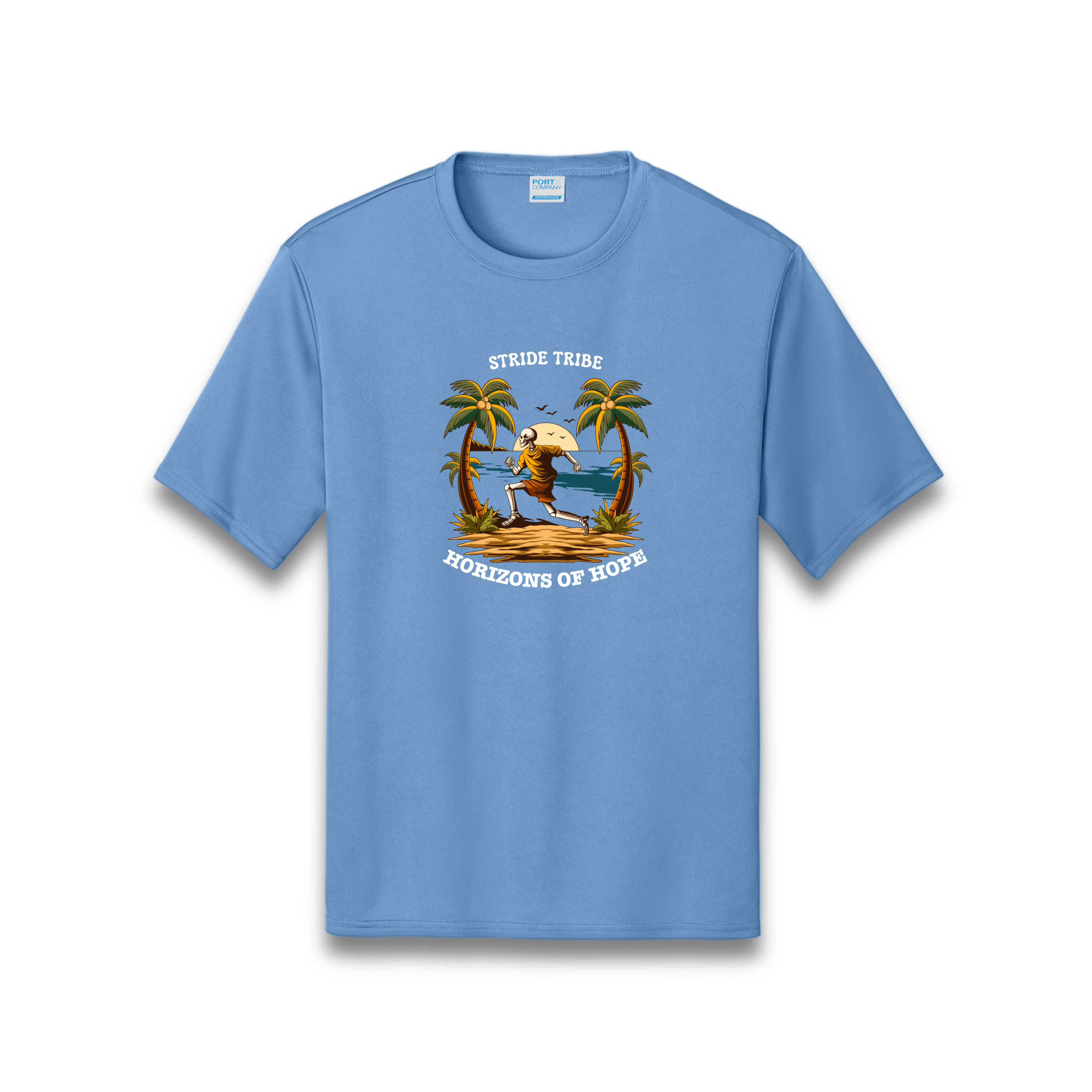 Horizons of Hope Performance Tee - Carolina Blue