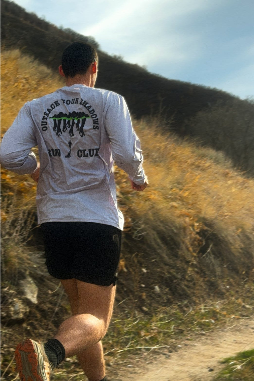 Outrace Your Shadows Performance Long Sleeve