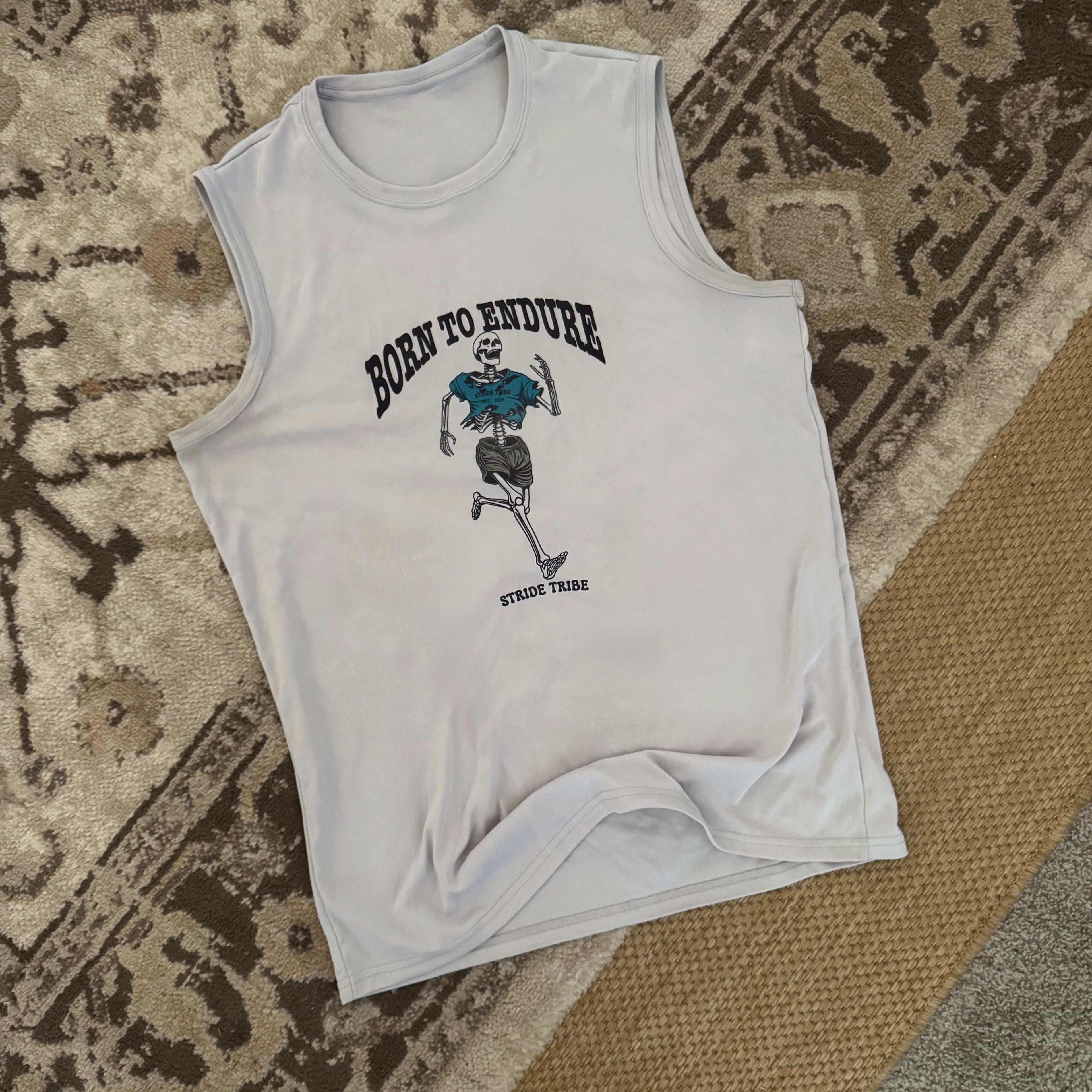 Born to Endure Mens Performance Sleeveless Tank