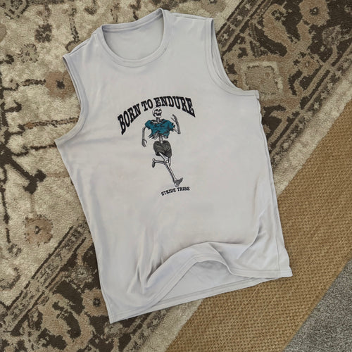 Born to Endure Mens Performance Sleeveless Tank