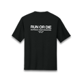 Run or Die Core Performance Tee - Black