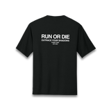 Run or Die Core Performance Tee - Black