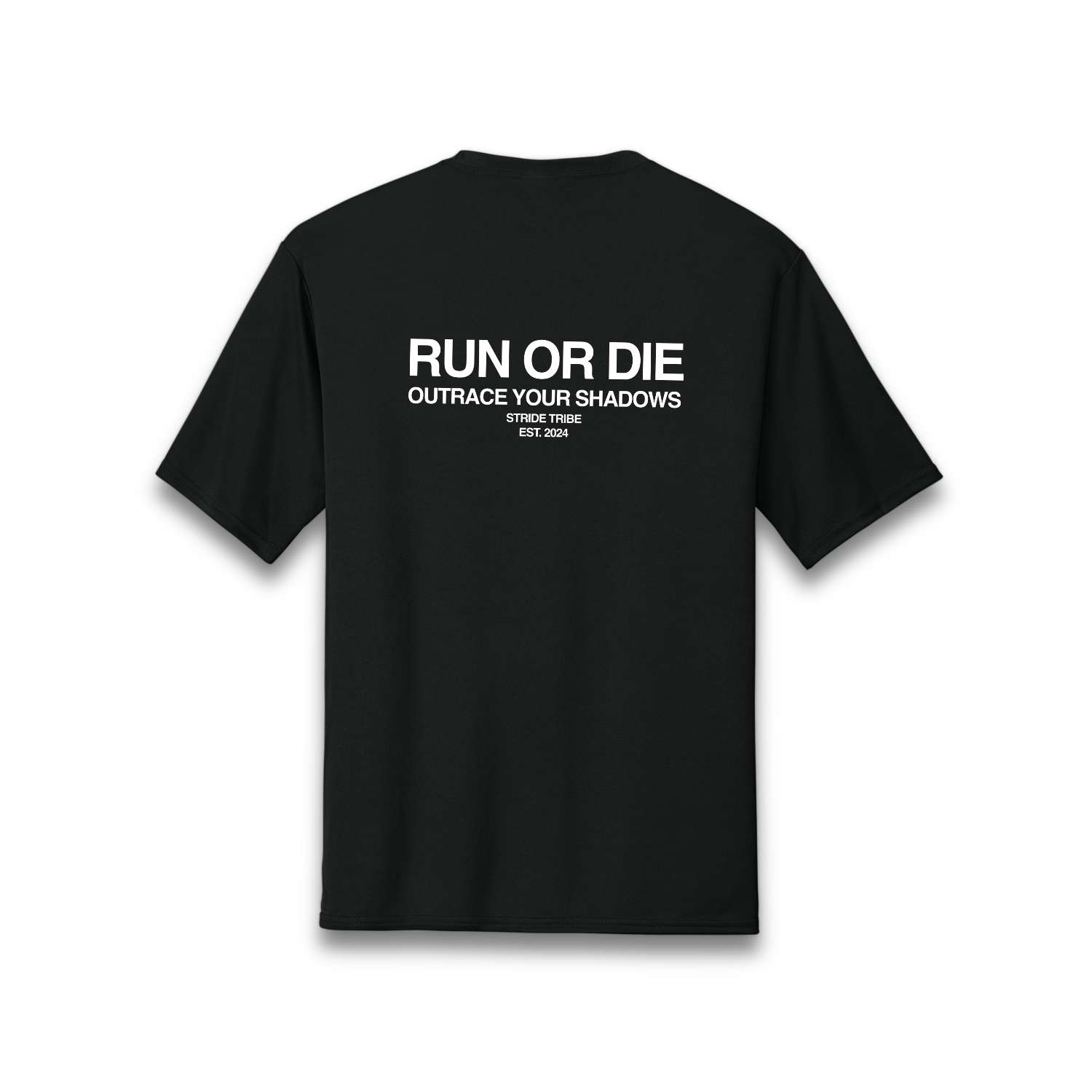 Run or Die Core Performance Tee - Black