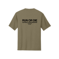 Run or Die Core Performance Tee - Brown