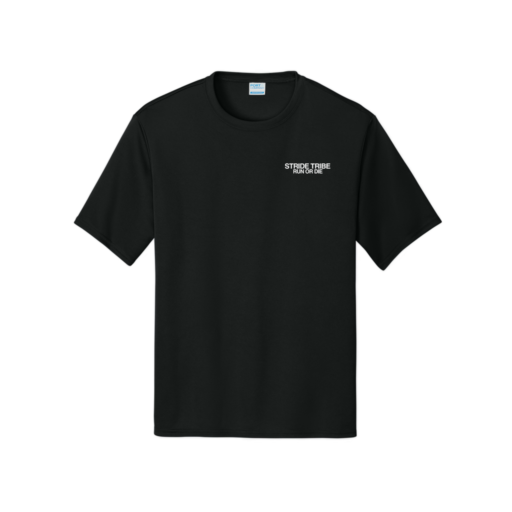 Run or Die Core Performance Tee - Black