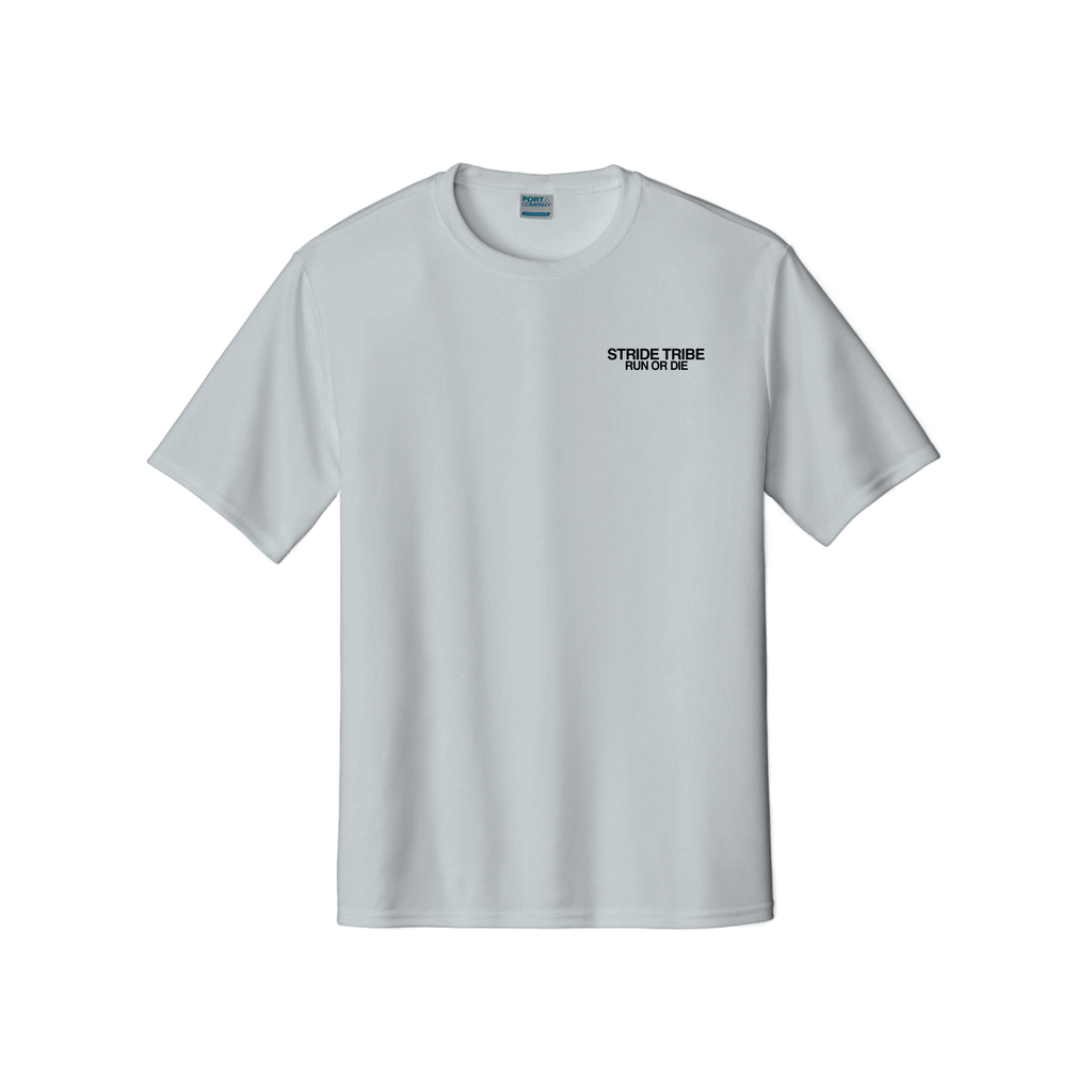 Run or Die Core Performance Tee - White