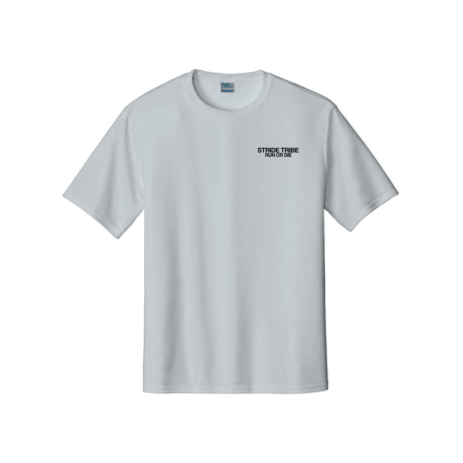 Run or Die Core Performance Tee - White