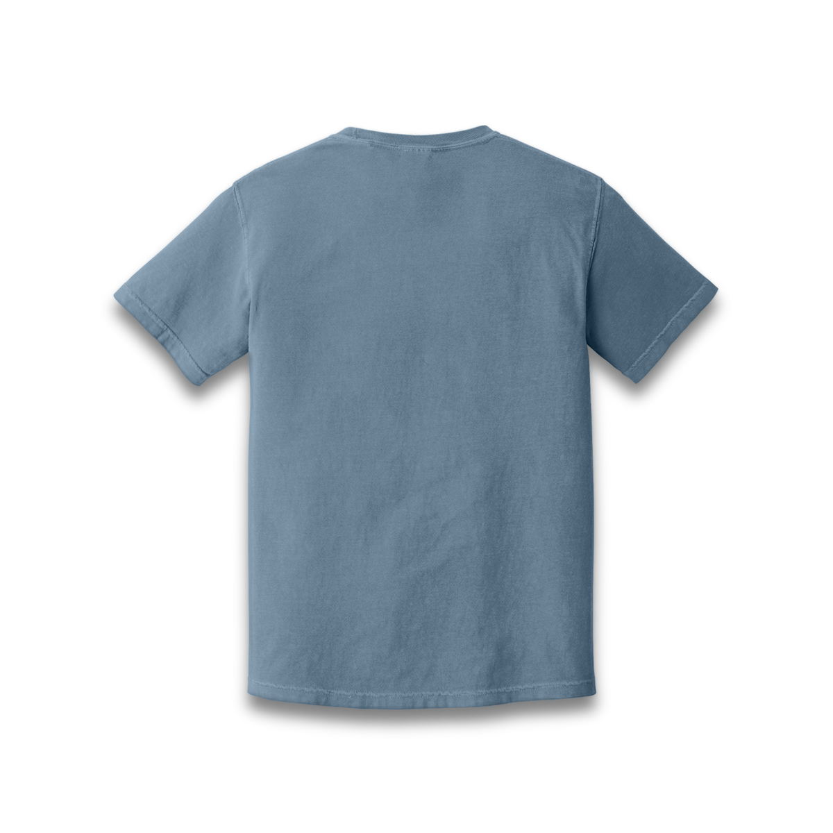 Born to Endure Casual Tee in Blue Jean, back