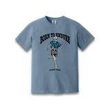 Born to Endure Casual Tee - Blue Jean