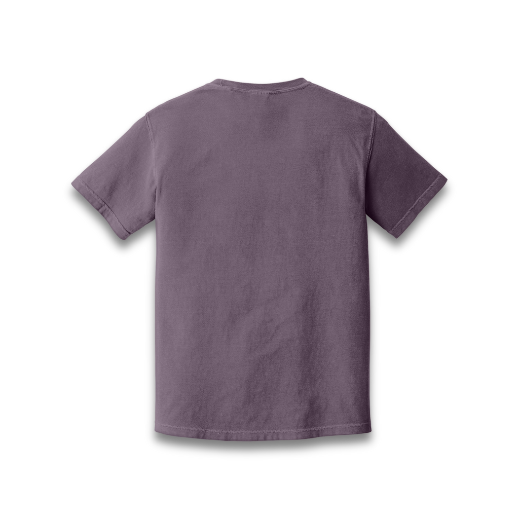 Born to Endure Casual Tee in Dusk, back