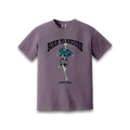 Born to Endure Casual Tee in Dusk, front