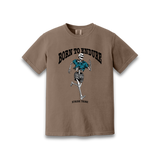 Born to Endure Casual Tee - Espresso