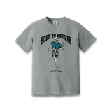 Born to Endure Casual Tee - Granite