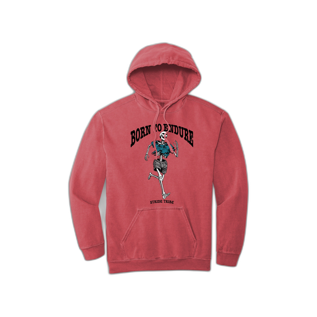 Born to Endure Hoodie - Crimson