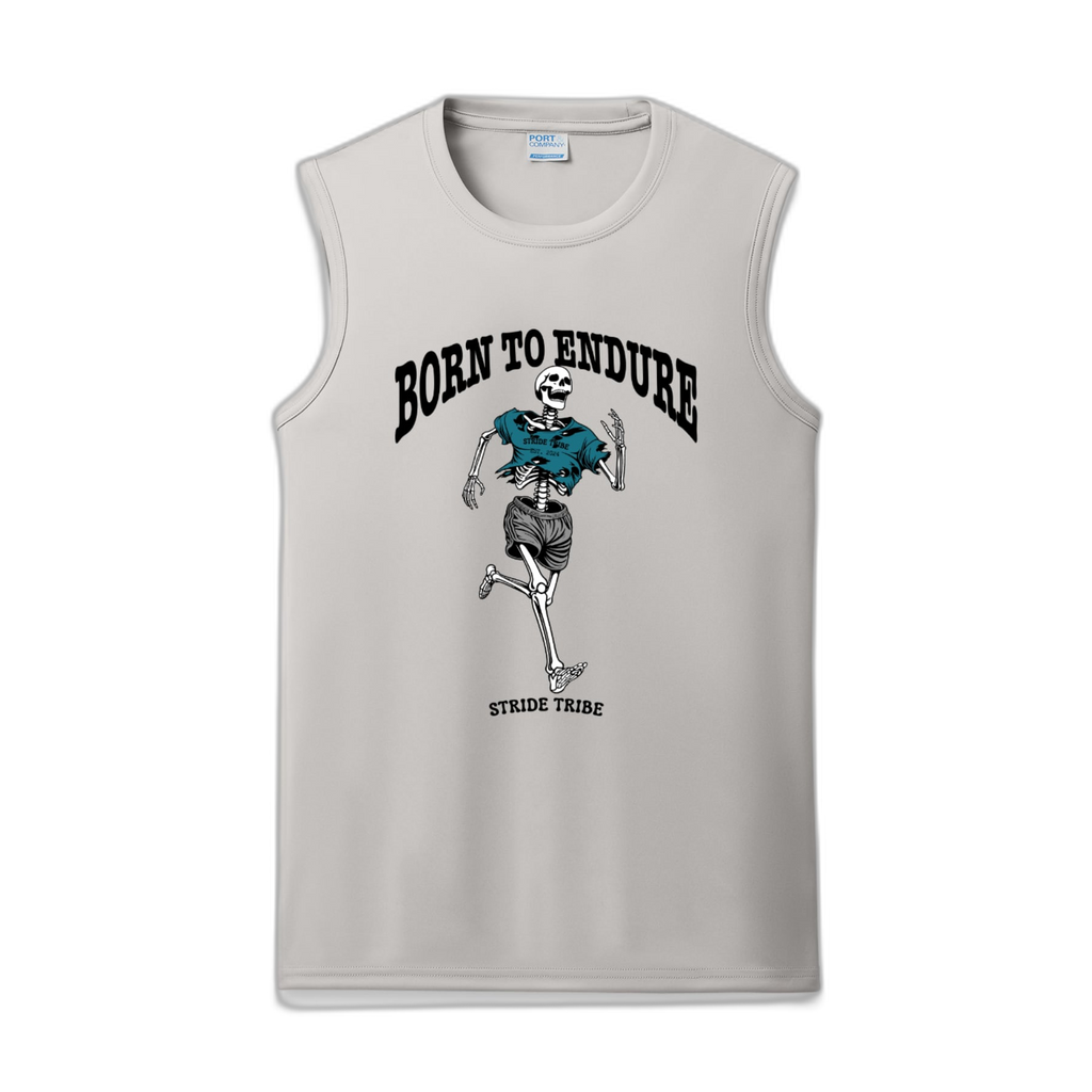 Born to Endure Mens Performance Sleeveless Tank
