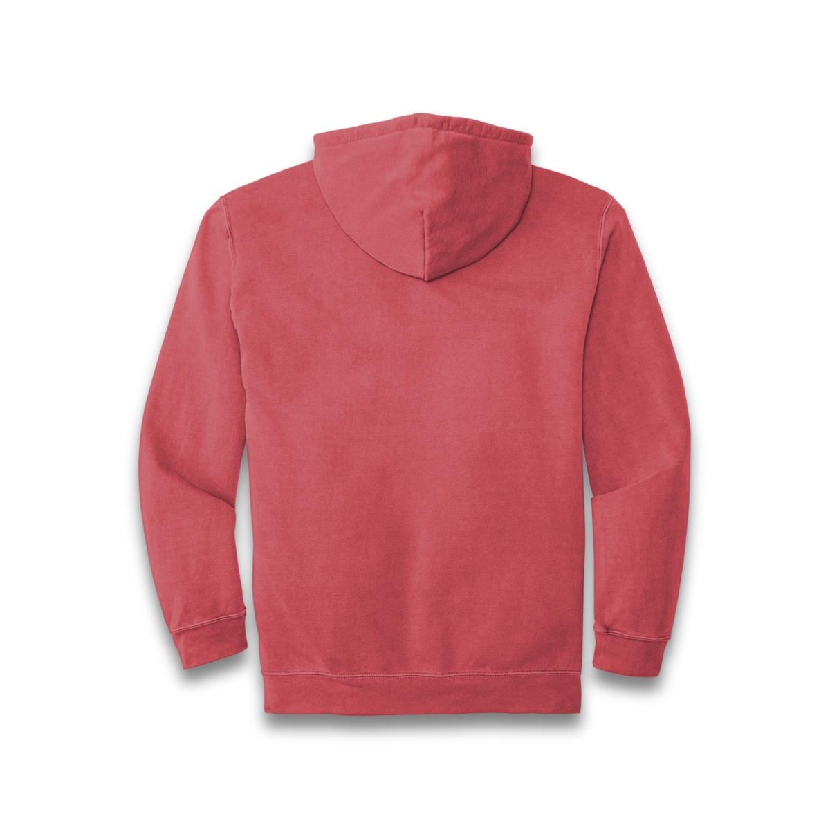 Tribe Casual Hoodie - Crimson back