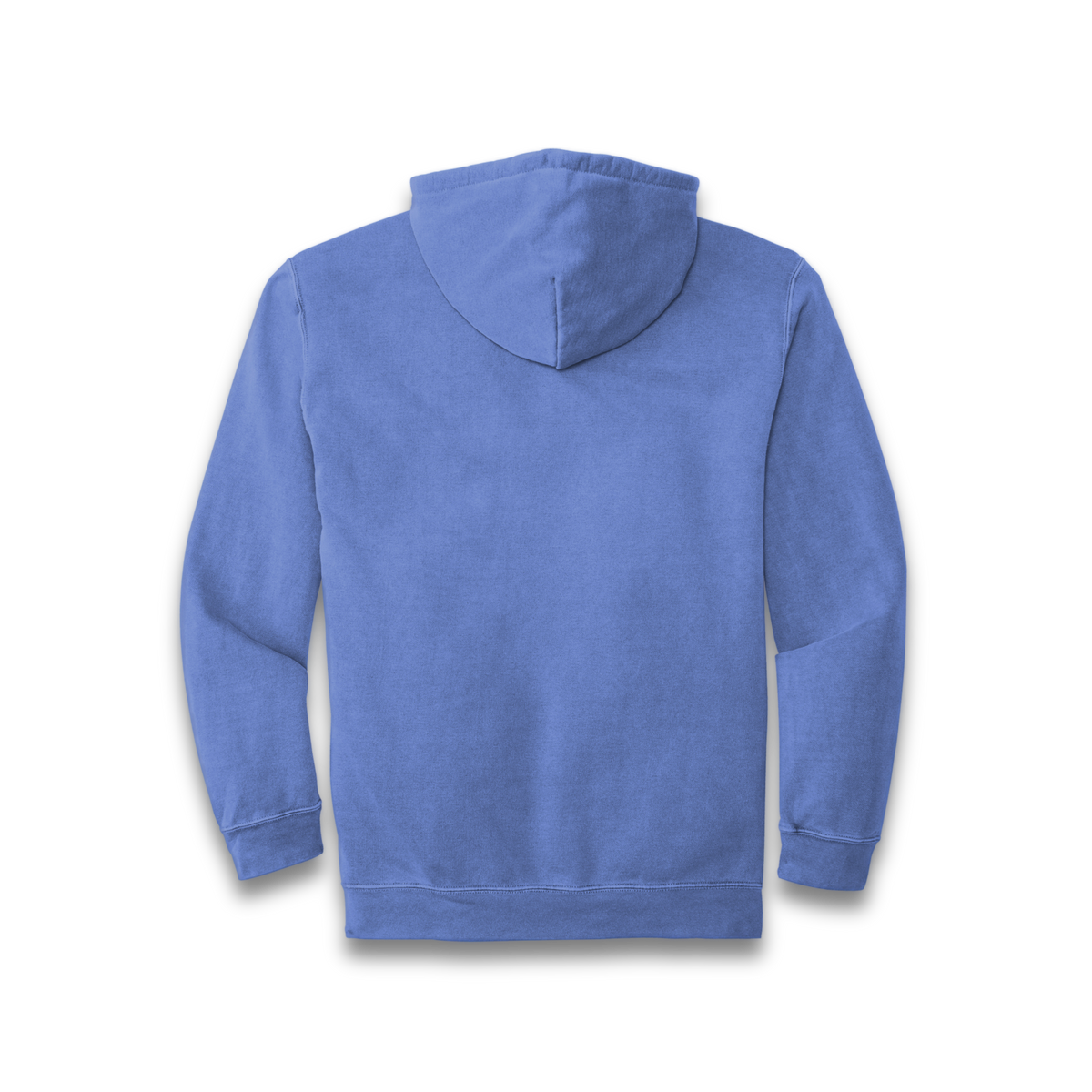 Tribe Casual Hoodie - Flo Blue back