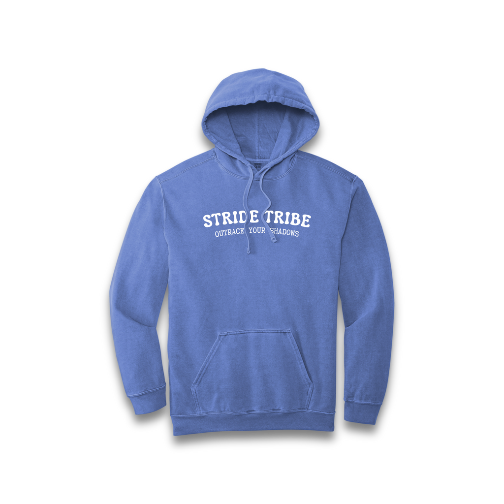 Tribe Casual Hoodie - Flo Blue front