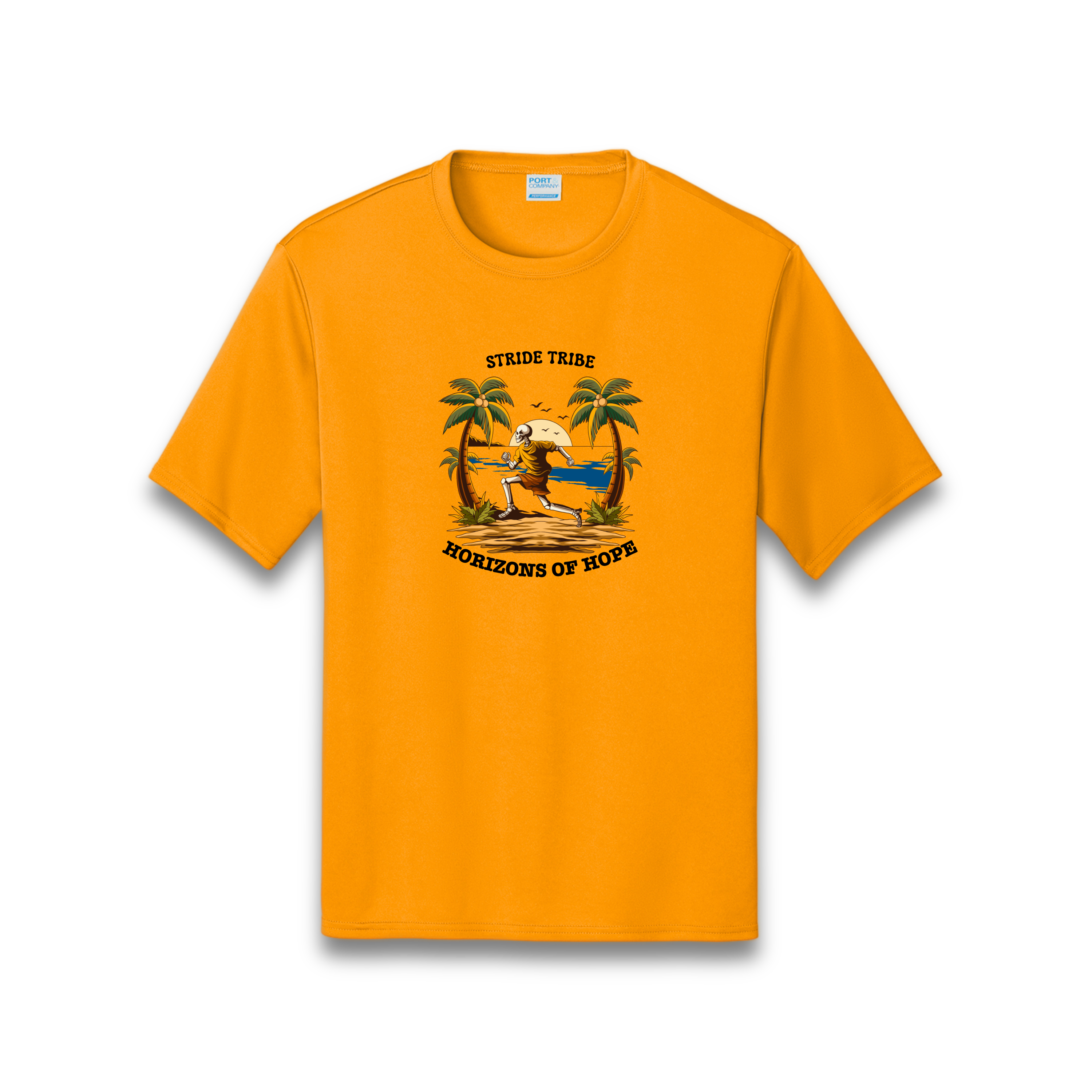 Horizons of Hope Performance Tee - Gold