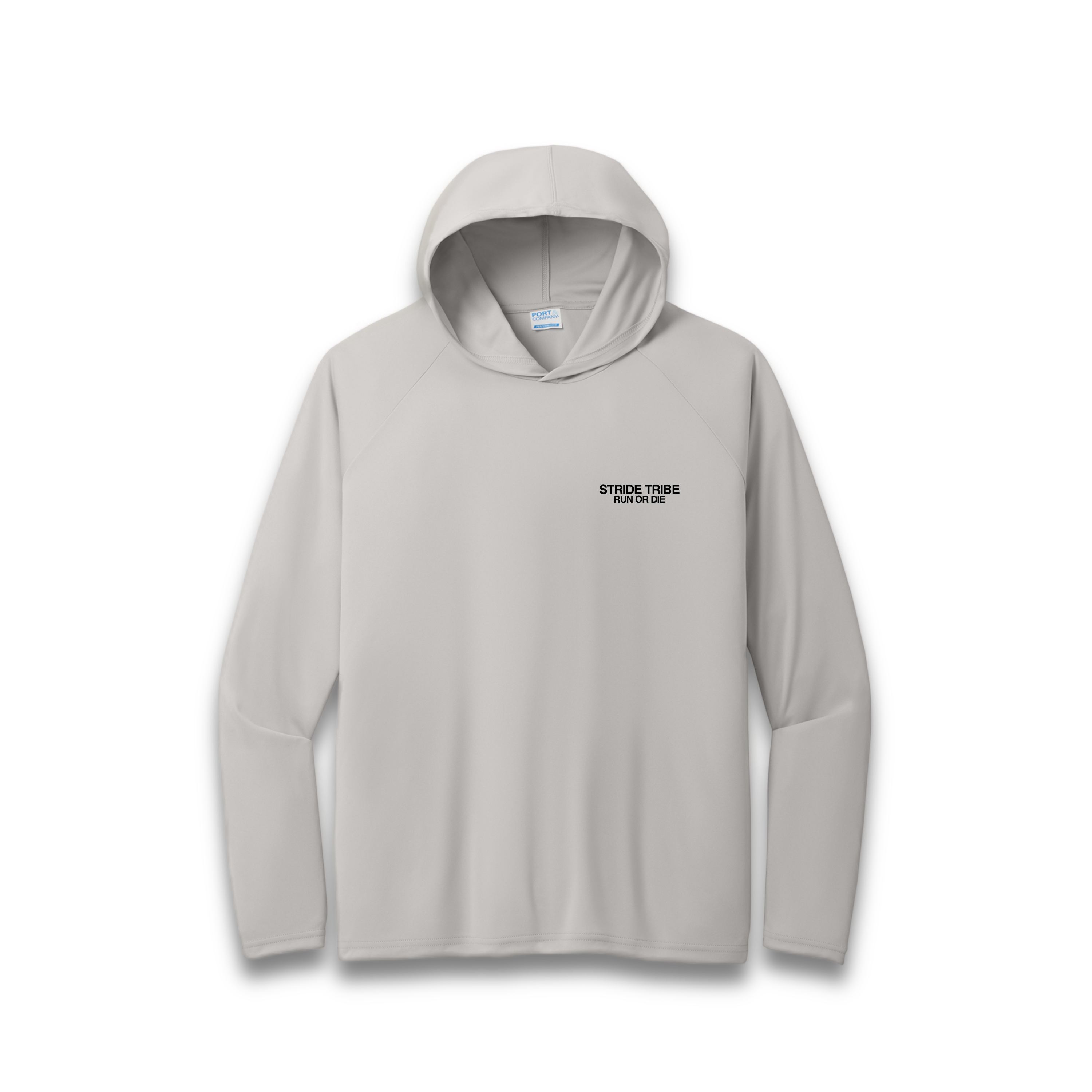 Run or Die Core Sun Hoodie - Silver