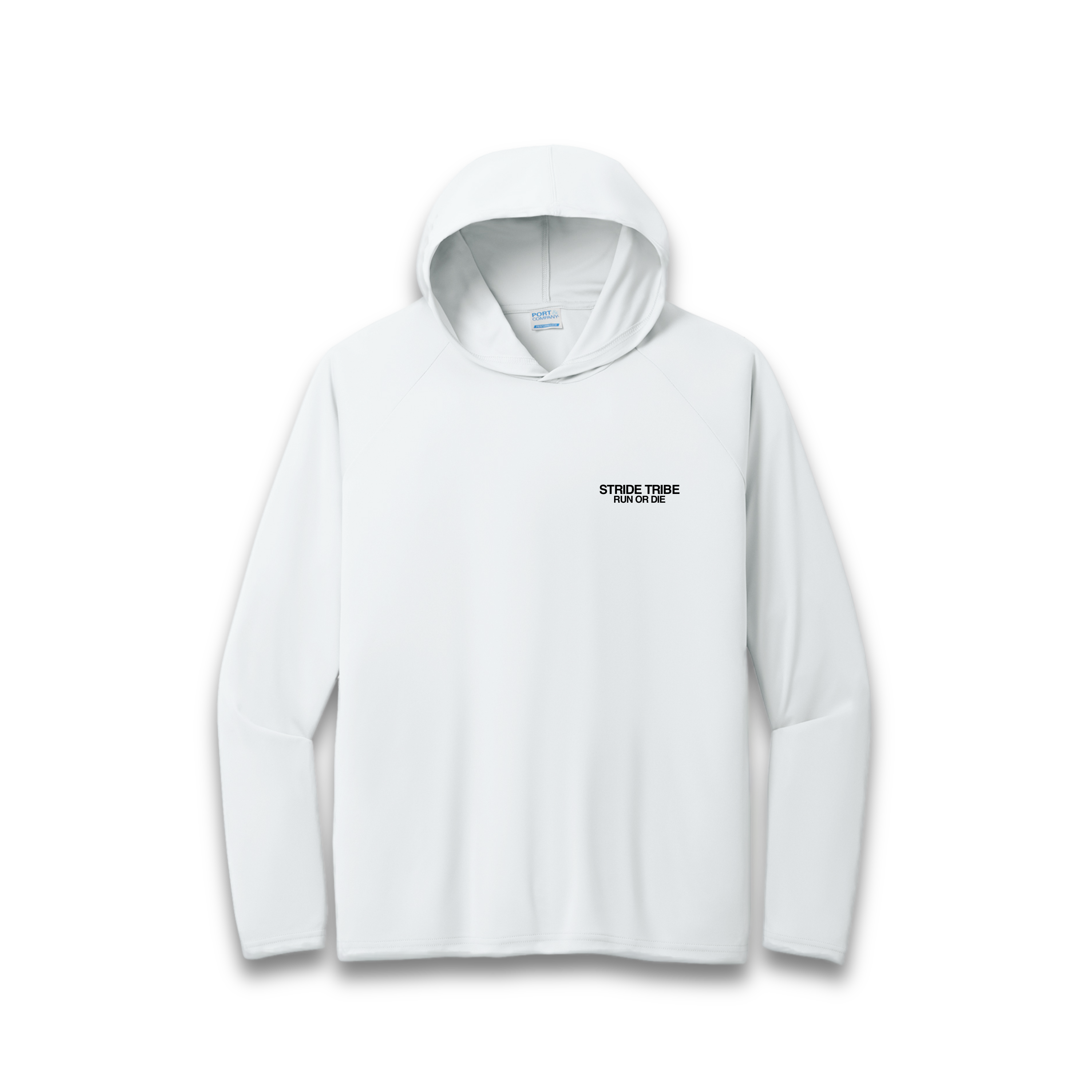 Run or Die Core Sun Hoodie - White