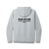 Run or Die Core Sun Hoodie - White
