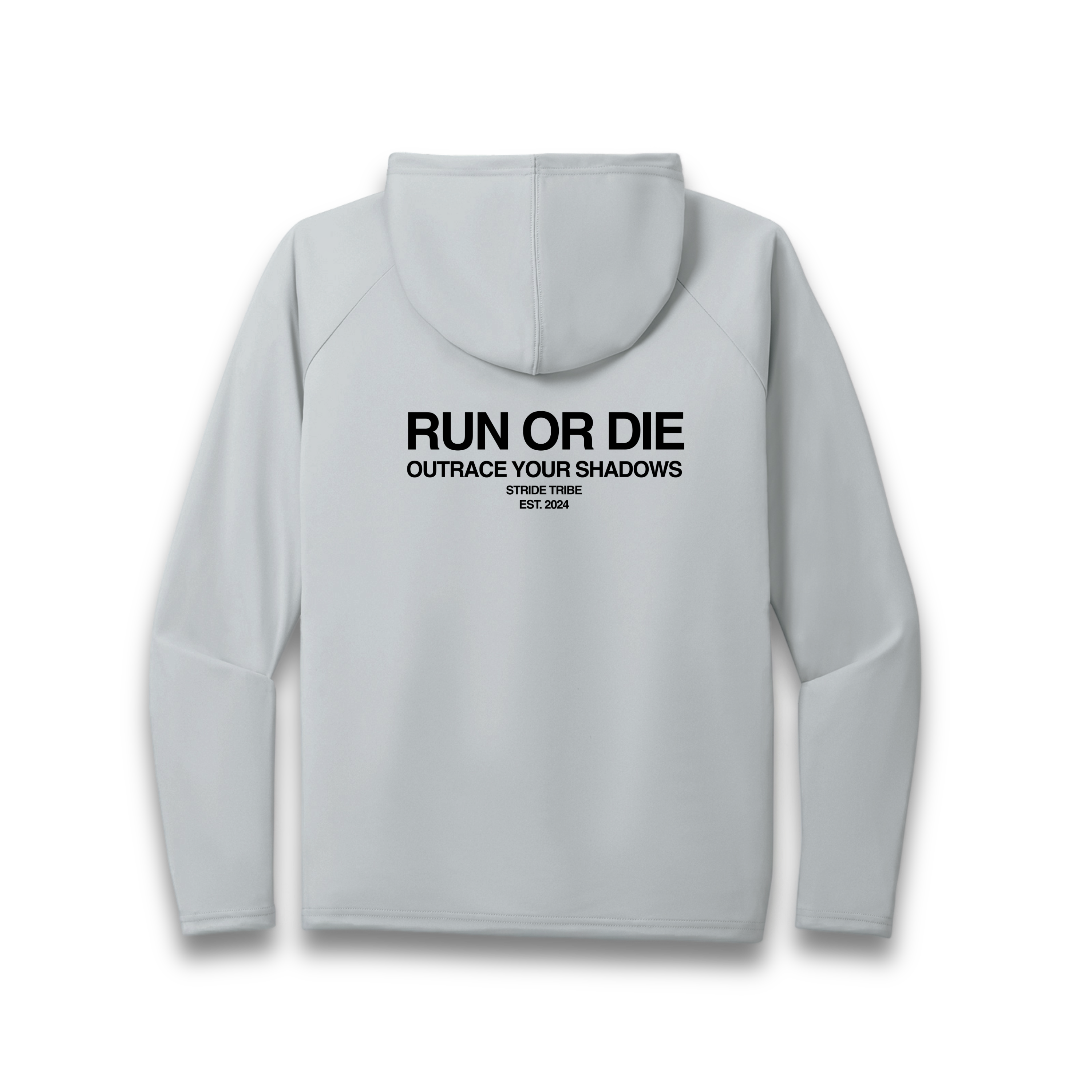 Run or Die Core Sun Hoodie - White