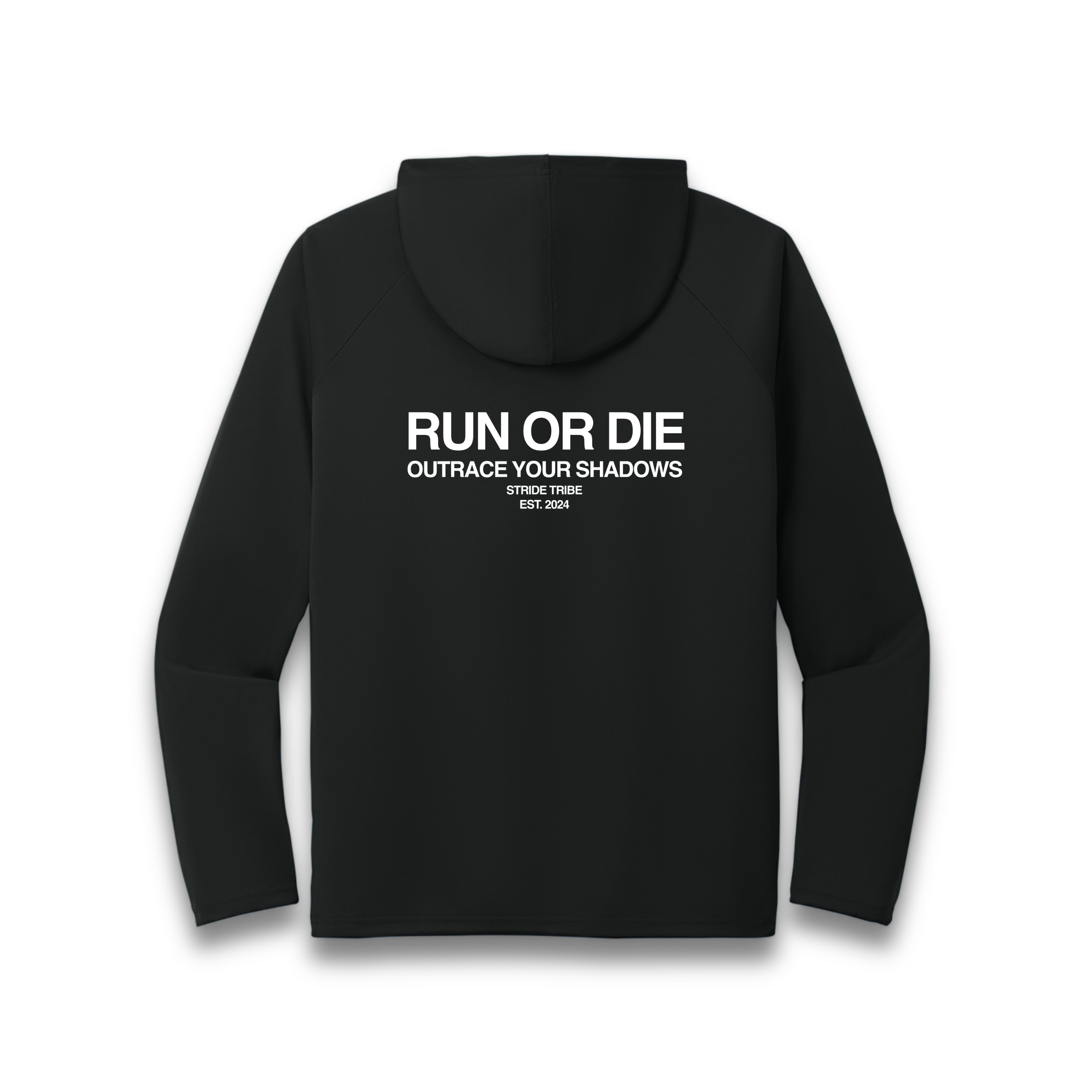 Run or Die Core Sun Hoodie - Black