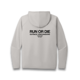 Run or Die Core Sun Hoodie - Silver