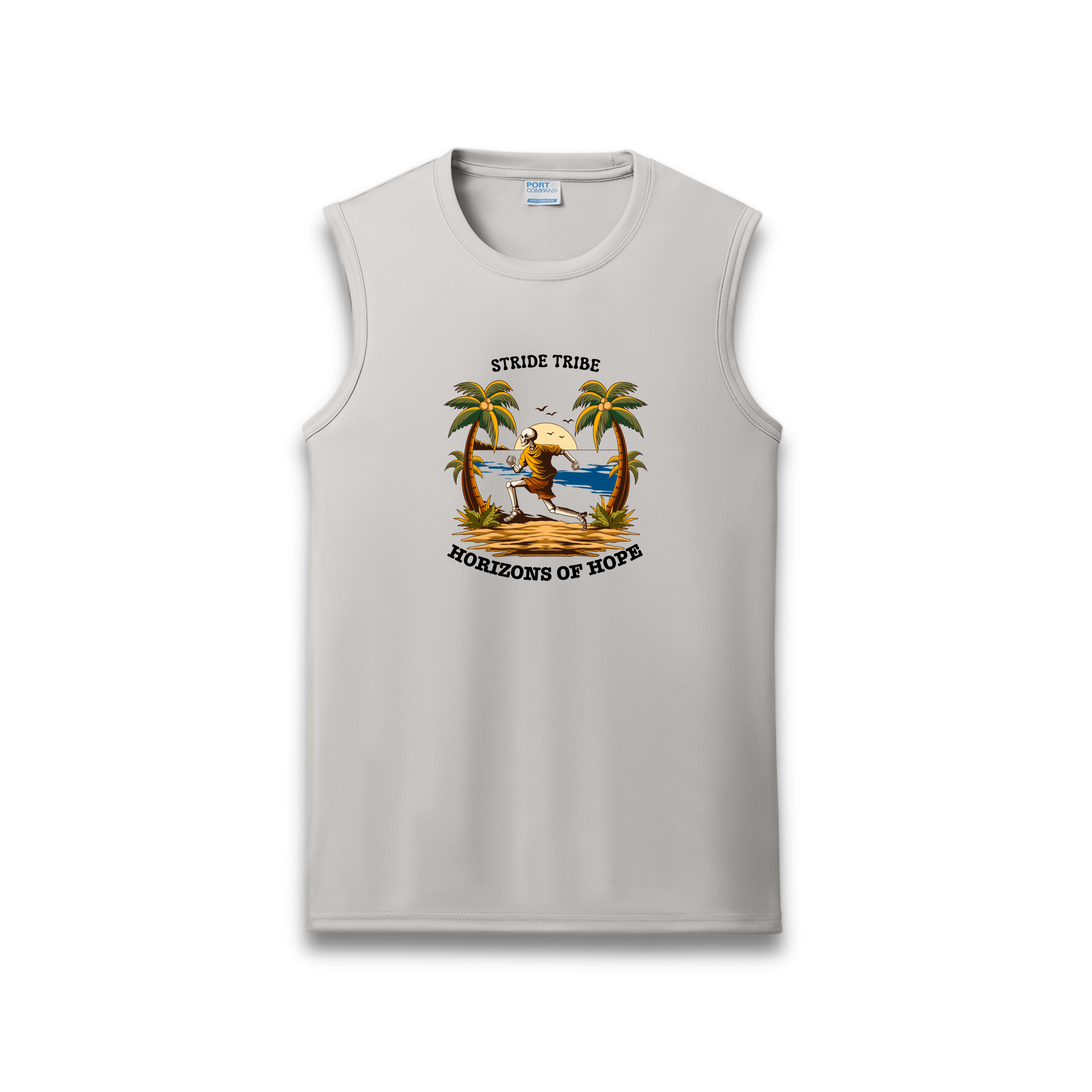 Horizons of Hope Performance Sleeveless Tank - Silver