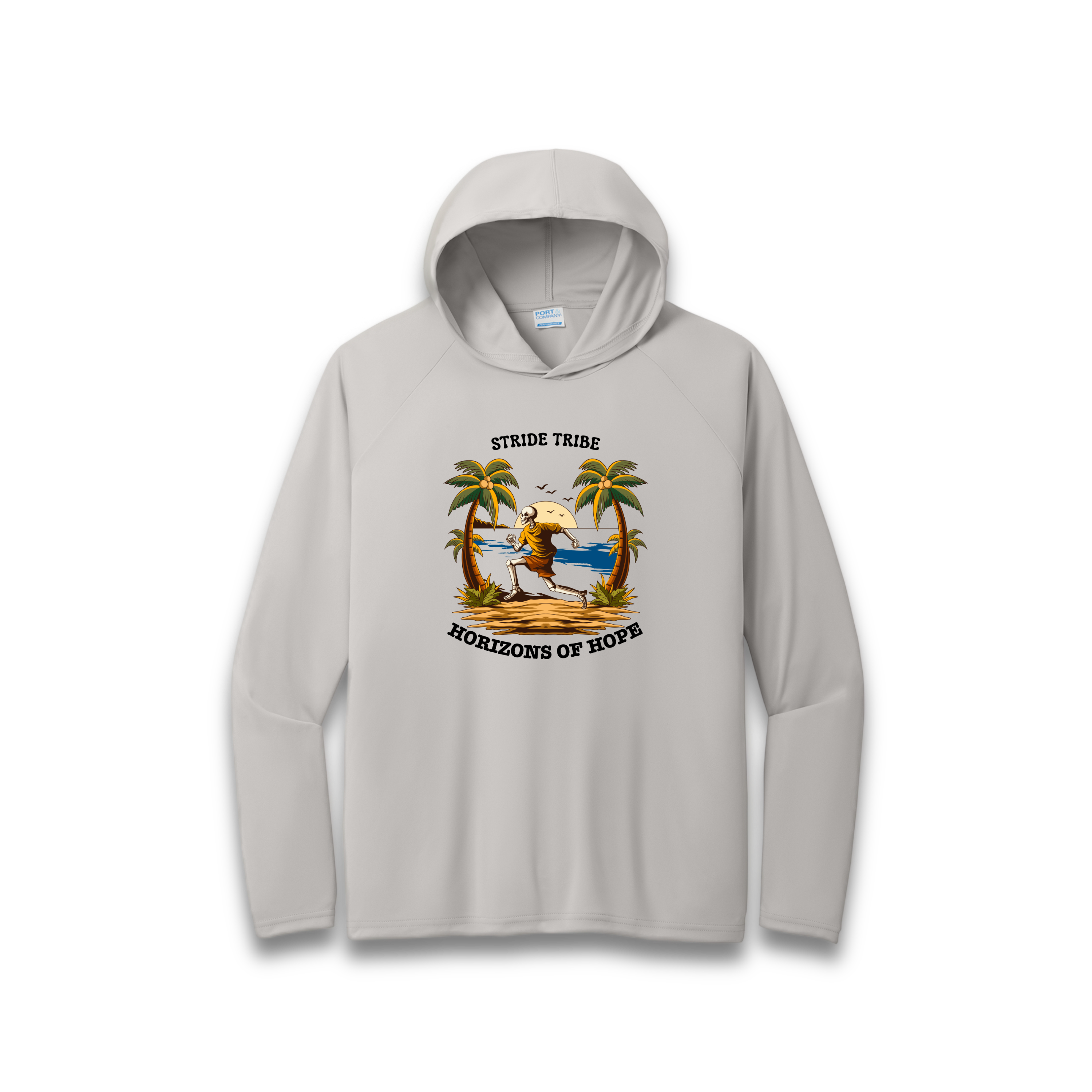Horizons of Hope Performance Sun Hoodie - Silver