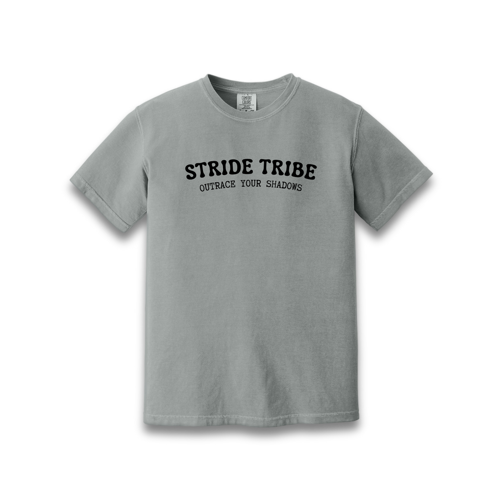 Tribe Casual Tee in Granite, front