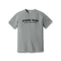 Tribe Casual Tee in Granite, front