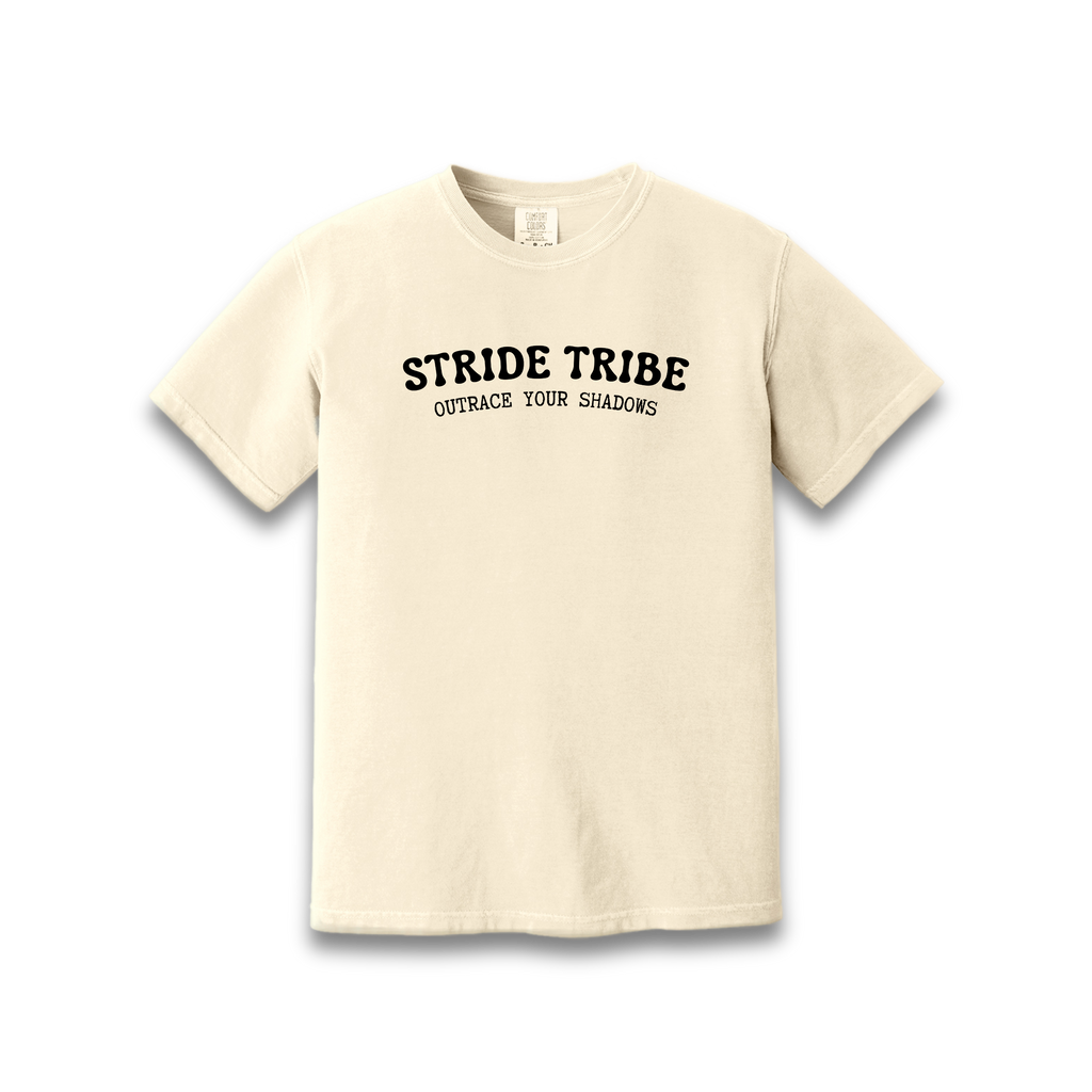 Tribe Casual Tee in Ivory, front