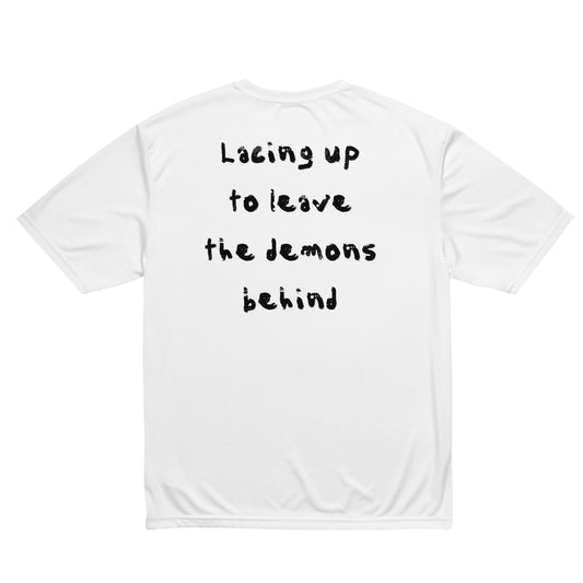 Lacing Up  T-Shirt - White