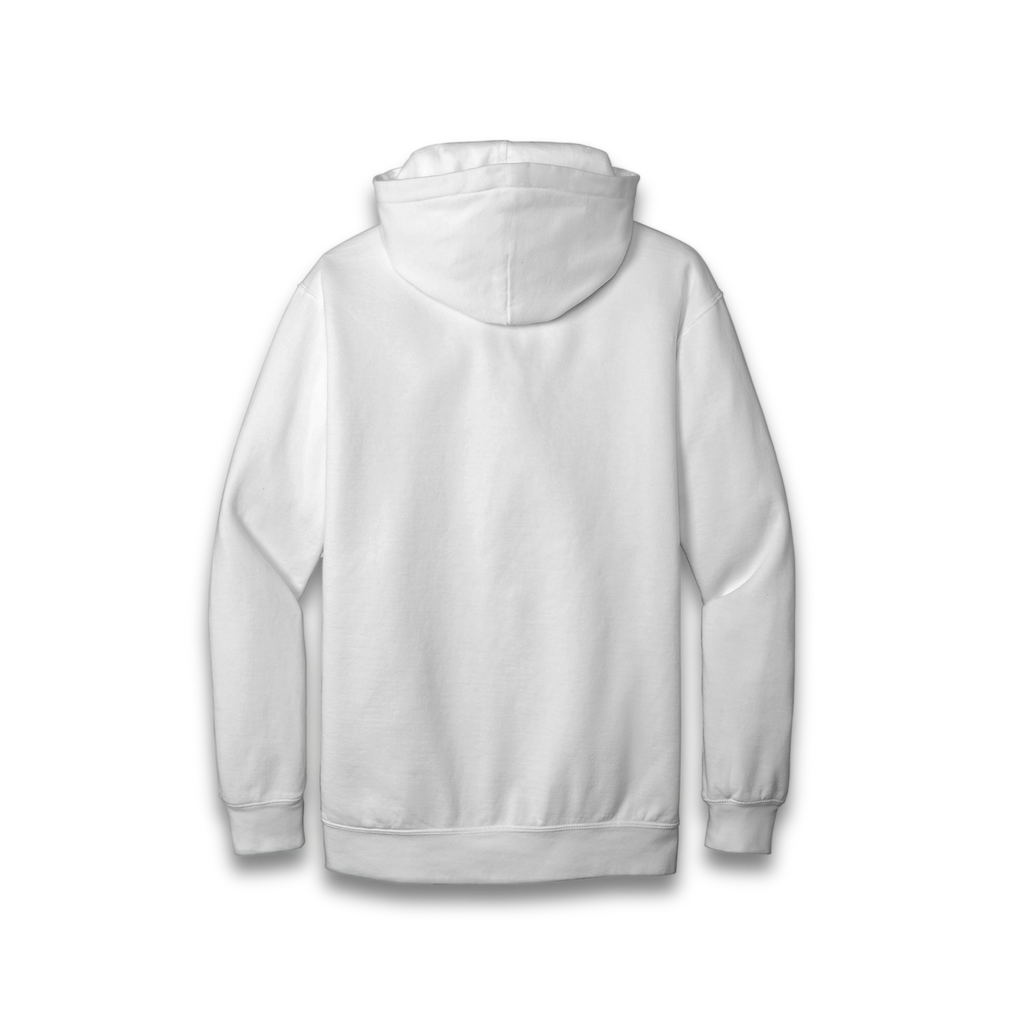 Tribe Casual Hoodie - White back