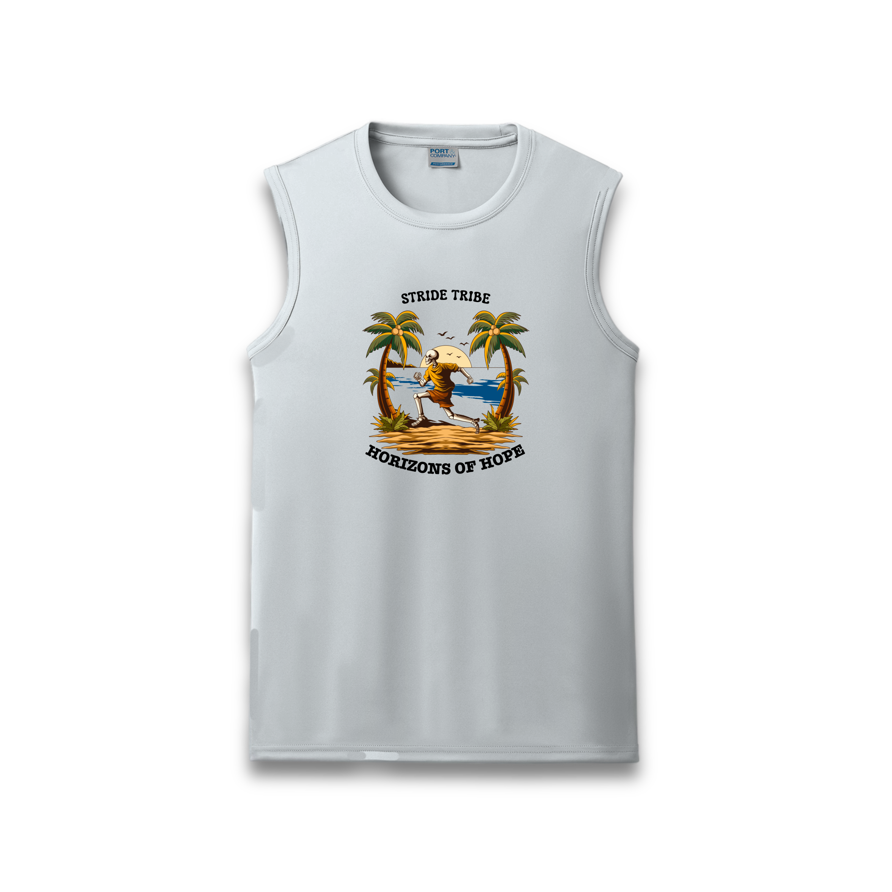 Horizons of Hope Performance Sleeveless Tank - White